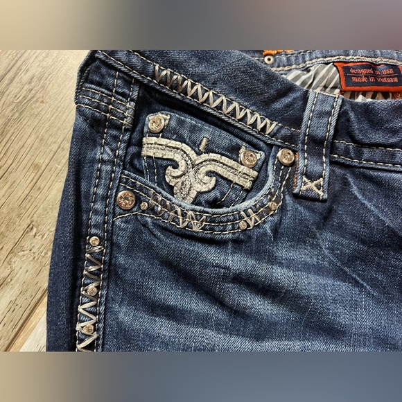 Rock Revival Bootcut Maddie Size 27 - Picture 6 of 7